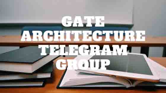 GATE ARCHITECTURE TELEGRAM GROUP